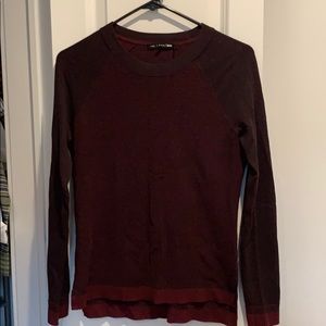Rag and Bone maroon sweater